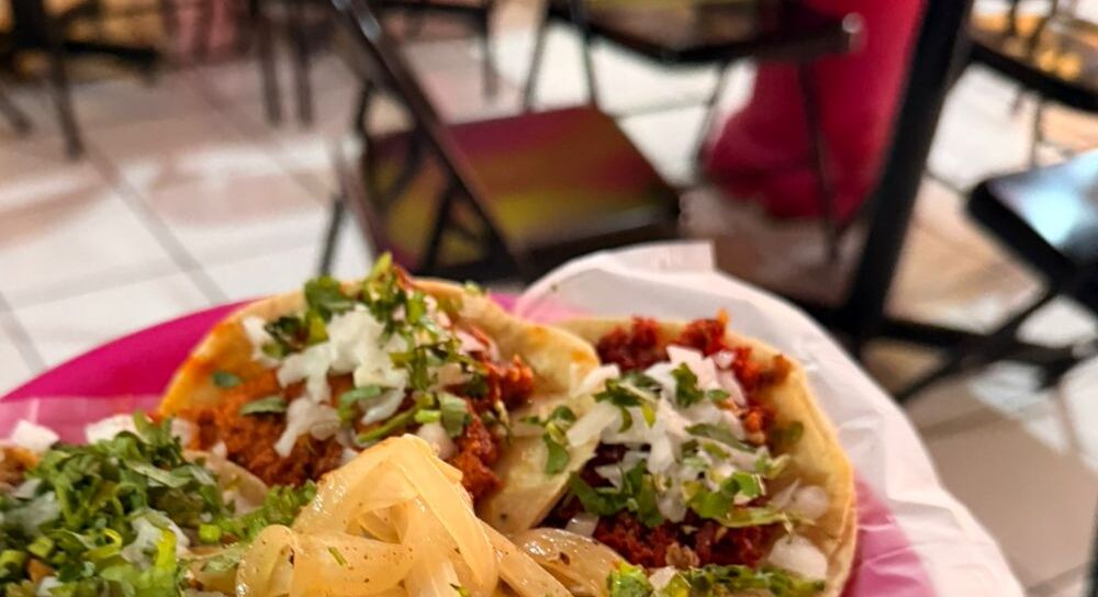 Taco de chorizo